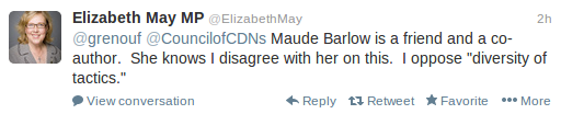 Elizabeth-May-Maude-Barlow-Friend-Co-Author-Violence-Council-Canadians