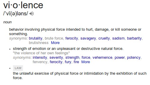 violence-definition