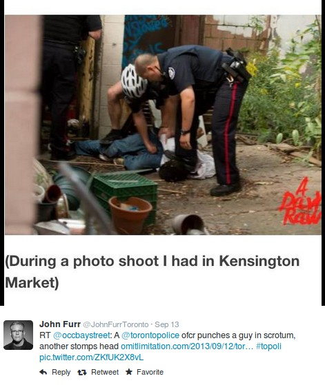 occupybaystreet-john-furr-kensington-toronto-police