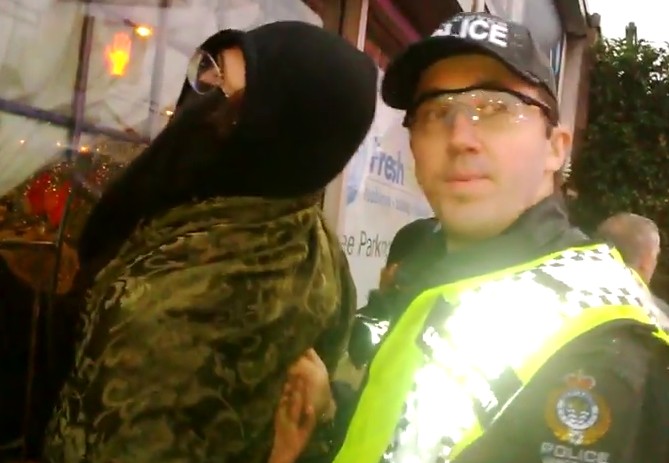 Anarcho-kiddie gets arrested in Vancouver...