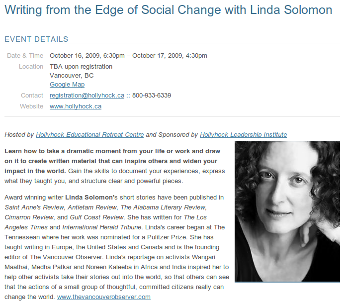 Let's hope she gives refunds...