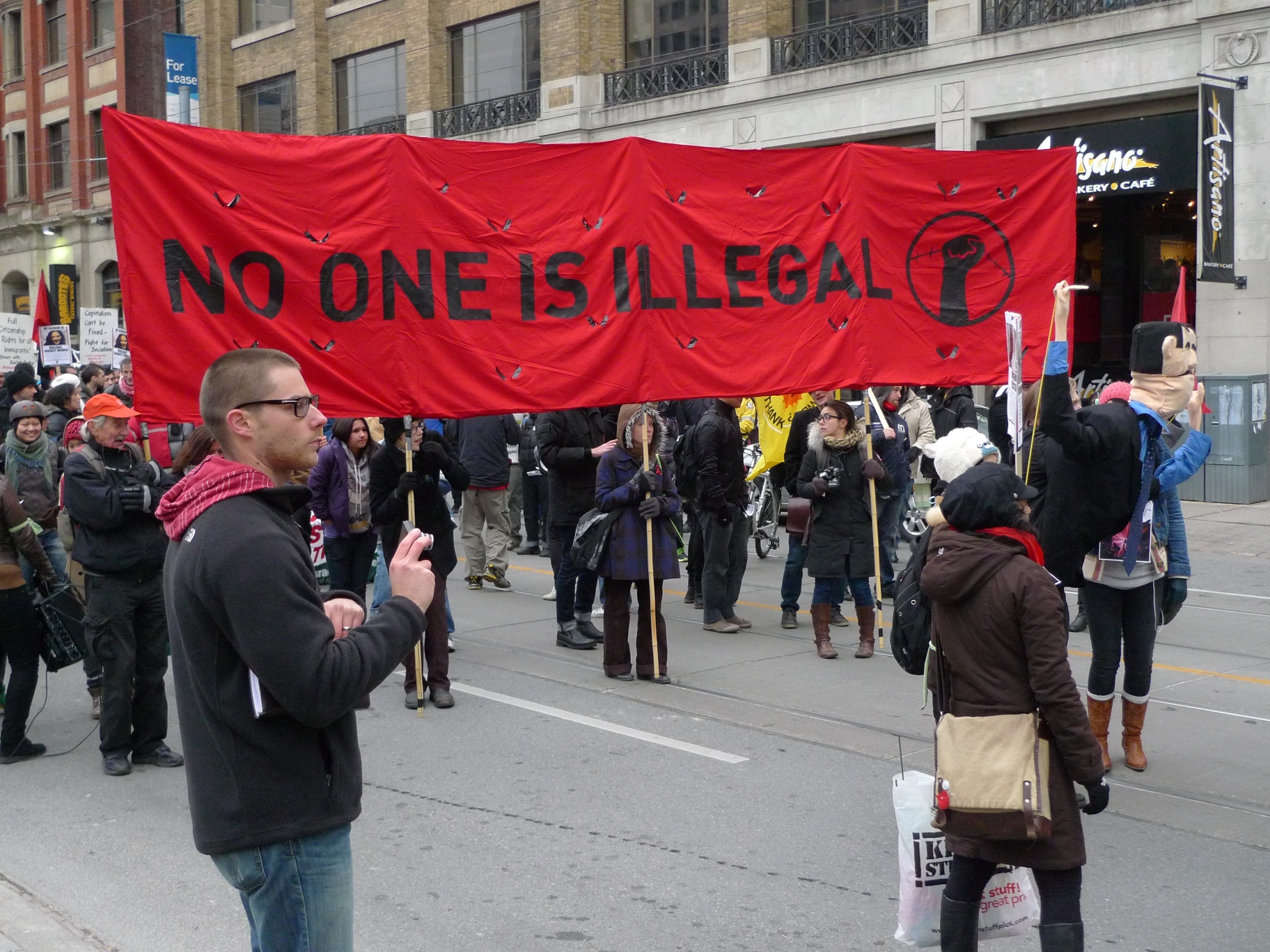 Except those who disagree with NoII...