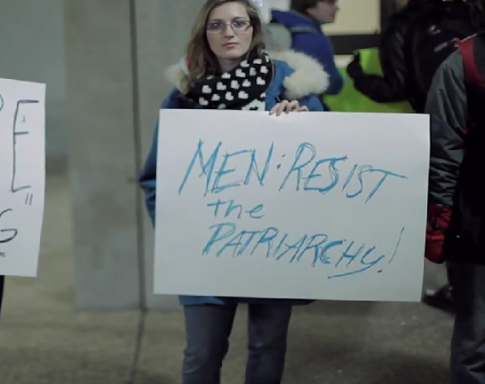 By suppressing speech?