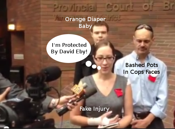 And, of course, they were represented by David Eby...