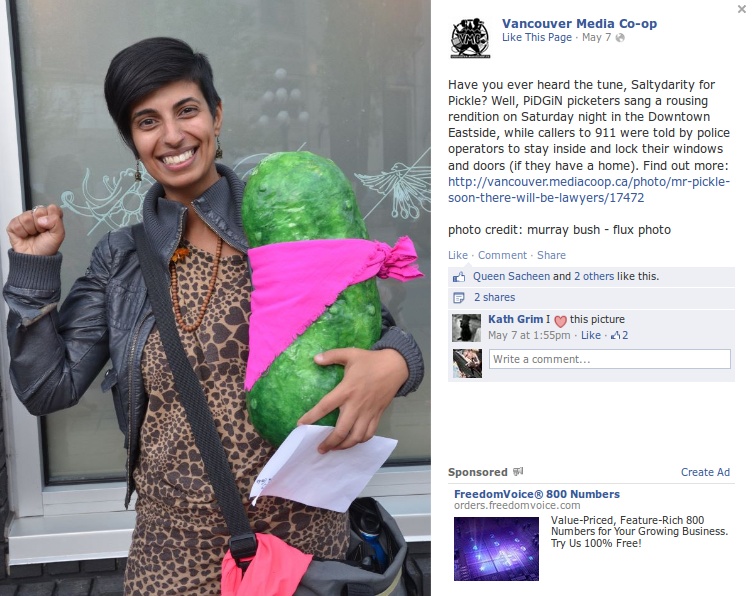 Anarchist pickle like mask!