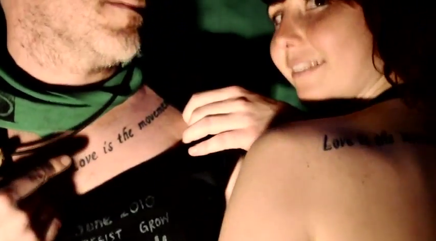 Love is the movement...