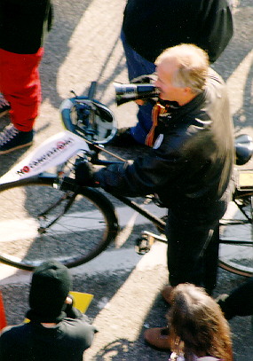Jack Layton speaking at a (violent) "anti-fascist" rally in Toronto...