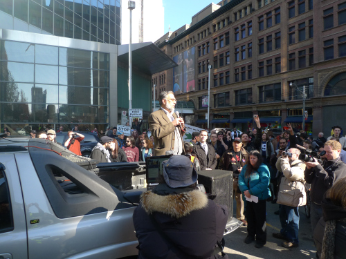 Radical homophobe Zafar Bangash