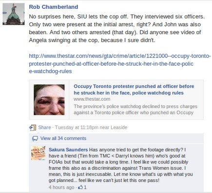 It wasn't a Trans issue, Your Humble Narrator was there