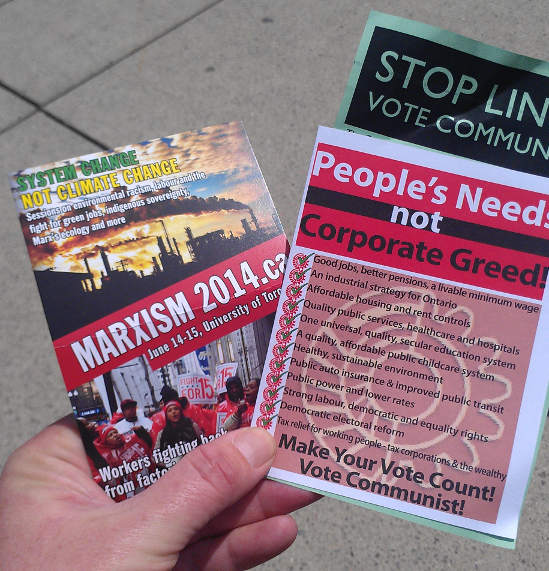 Stop Line 9: Vote Communist!