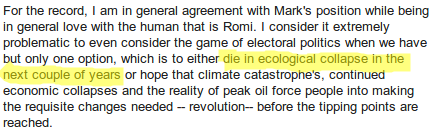 Macdonald Stainsby, end-of-the-world cultist