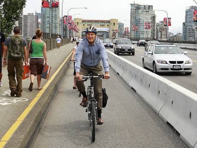 Gregor Robertson- If only it were as easy as building bike lanes!