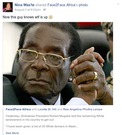 Nina Wilson: White Folk No More?