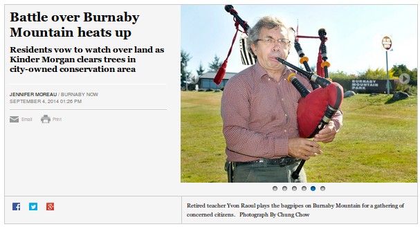 The only "heat" comes from the protester's hot air...