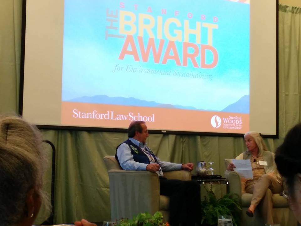 Art Sterritt at Stanford Law School this afternoon