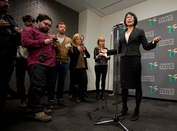 Olivia Chow: "We have to go out and sell ourselves..."