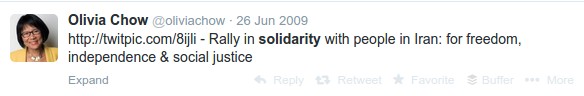 olivia-chow-solidarity-iran