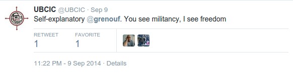 This is not a peaceful movement...