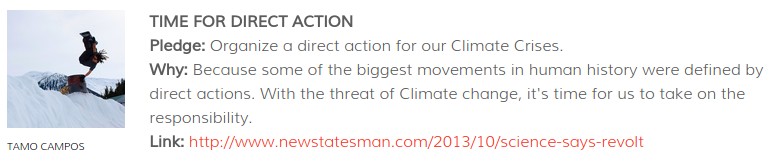 Tamo Campos commits to direct action