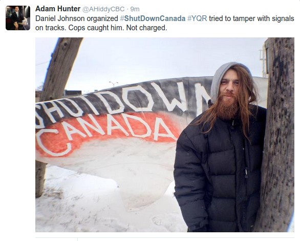 Daniel Johnson back up to his old tricks again!