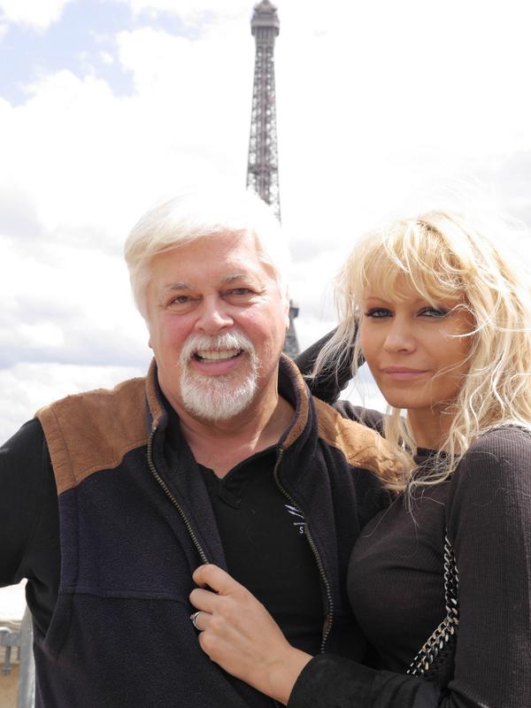 Paul Watson: Hates trophy fishing, loves trophy wife...