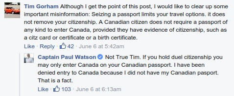 Charter rights violation or fish story?