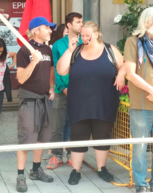 Line 9 arrestees Dave Vasey & Trish Mills