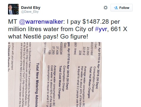 NDP MLA David Eby spreads misinformation...