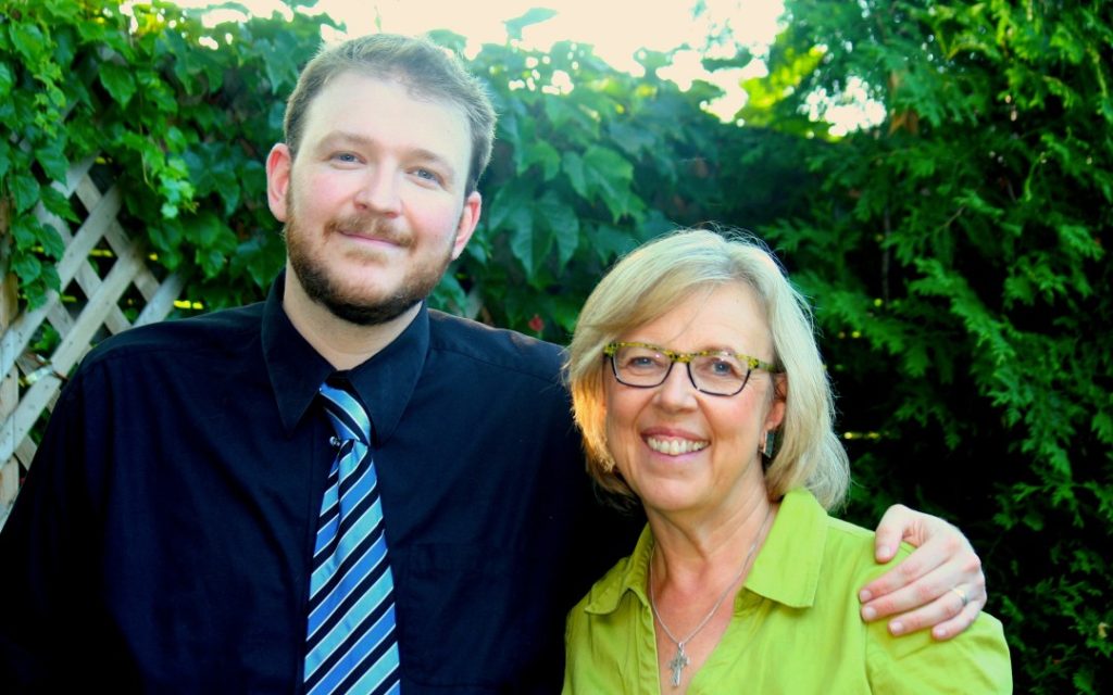 Scarborough Candidate Tommy Taylor with Elizabeth May