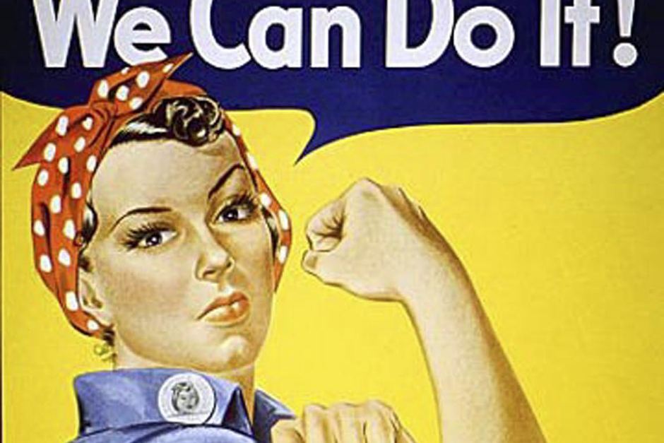 Now that's my kind of feminism! 