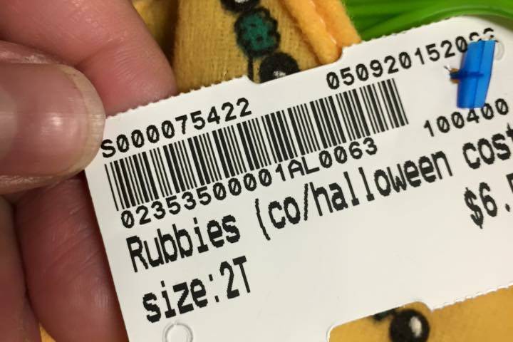 Racist price tag! (not)