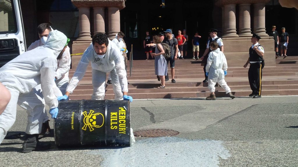 Just rolled up a van and were free to spill