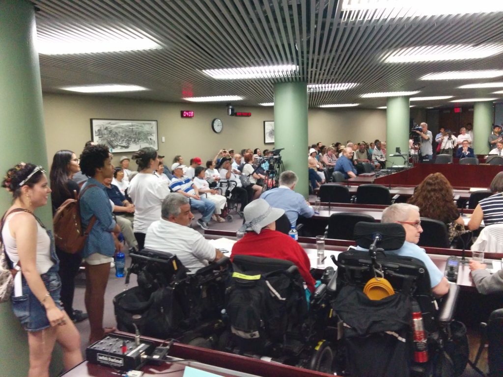 TTCRiders members interrupt TTC board meeting