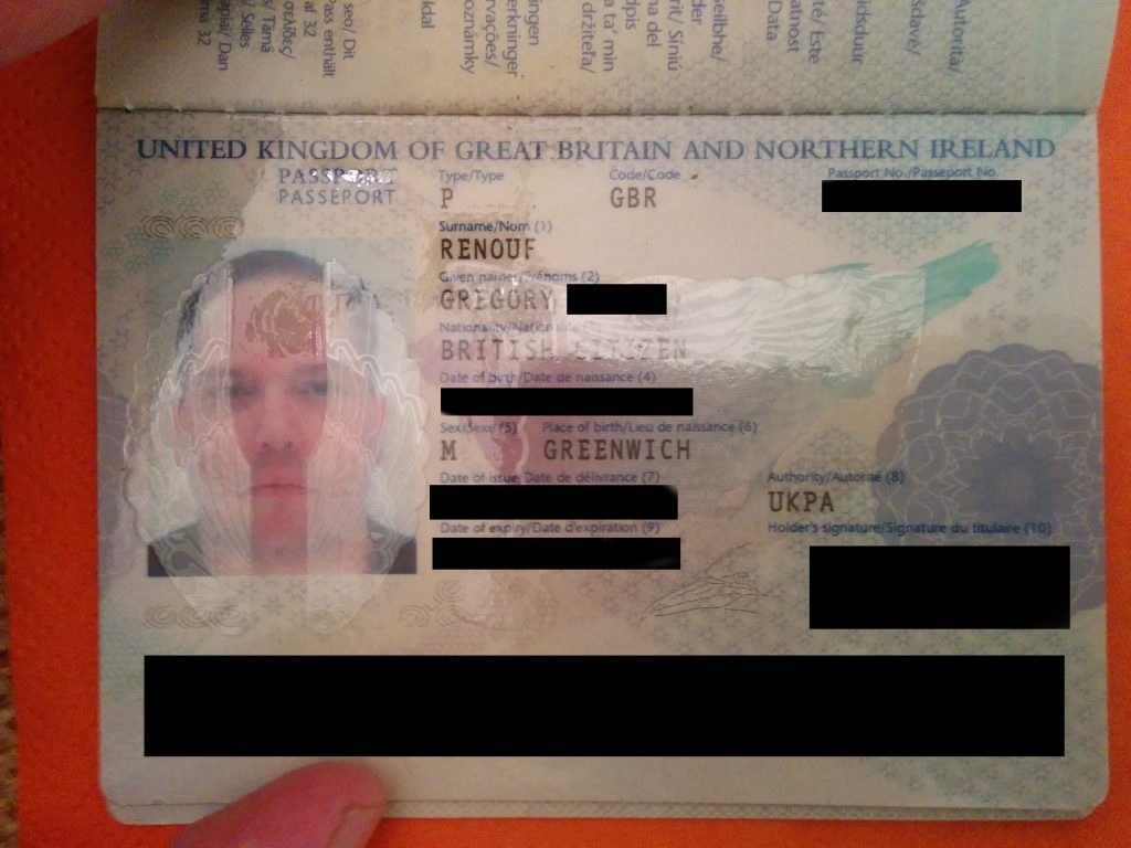 Yes, I was born in the centre of the world!